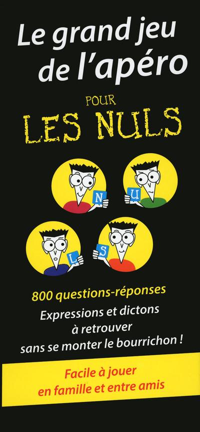 LE GRAND JEU DE L'APERO POUR LES NULS