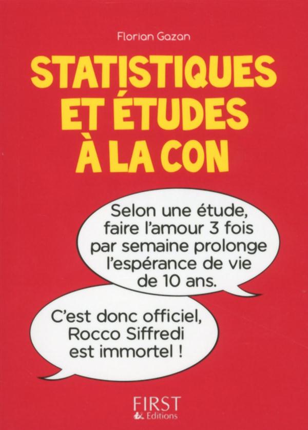 PETIT LIVRE DE - STATISTIQUES ET ETUDES A LA CON