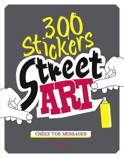 300 STICKERS STREET ART