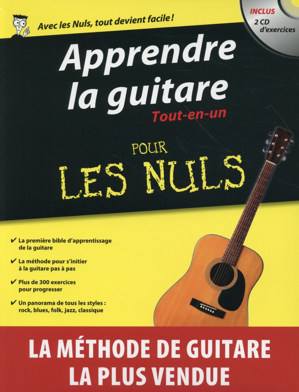 APPRENDRE LA GUITARE TOUT-EN-UN POUR LES NULS