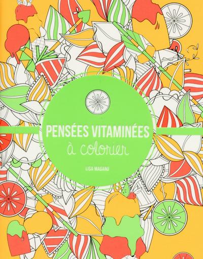 PENSEES VITAMINEES A COLORIER