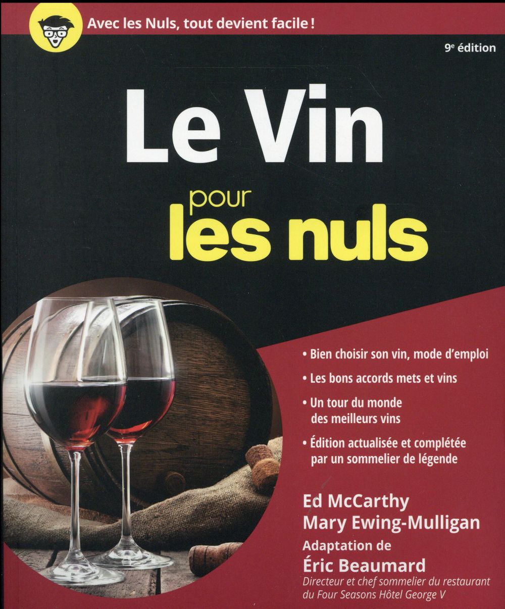 LE VIN POUR LES NULS 9ED