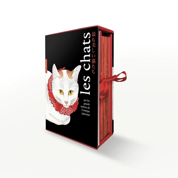 LES CHATS PAR LES GRANDS MAITRES DE L'ESTAMPE JAPONAISE (COFFRET) NLLE EDITION