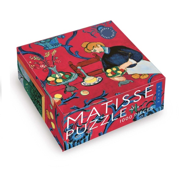 PUZZLE HAZAN. MATISSE, LA DESSERTE, HARMONIE ROUGE