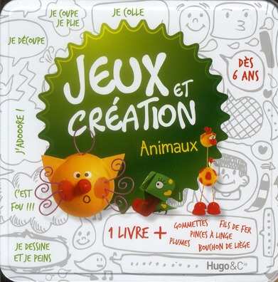 BOITES A JEUX - JEUX ET CREATION ANIMAUX - DES 6 ANS