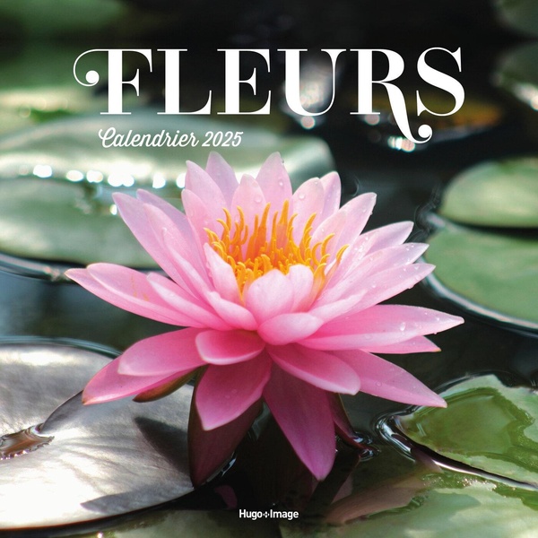 CALENDRIER MURAL FLEURS 2025