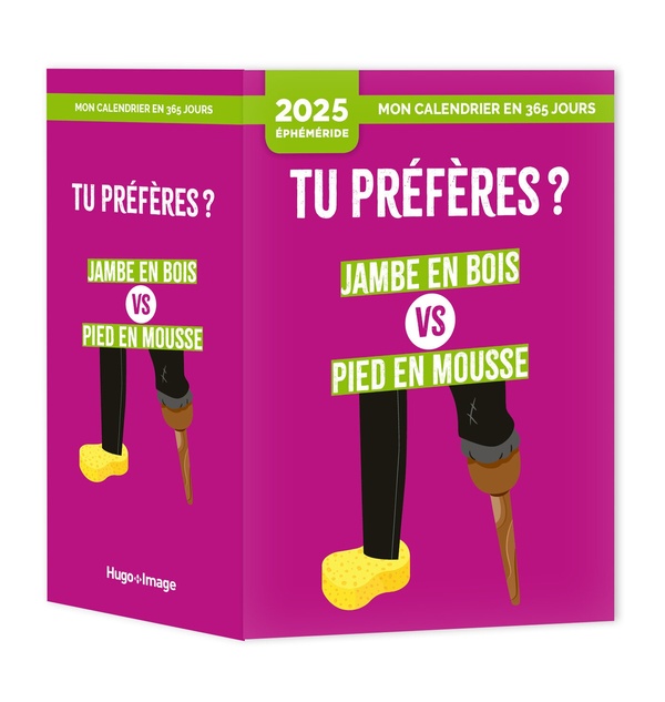 MON CALENDRIER 2025 - TU PREFERES ?