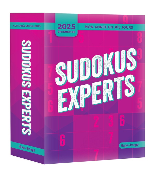 MON ANNEE EN 365 JOURS - 2025 - SUDOKUS EXPERTS