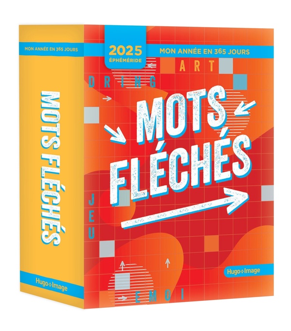 MON ANNEE EN 365 JOURS - 2025 - MOTS FLECHES