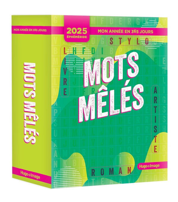 MON ANNEE EN 365 JOURS - 2025 - MOTS MELES