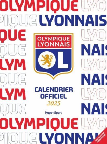 CALENDRIER MURAL OLYMPIQUE LYONNAIS 2025