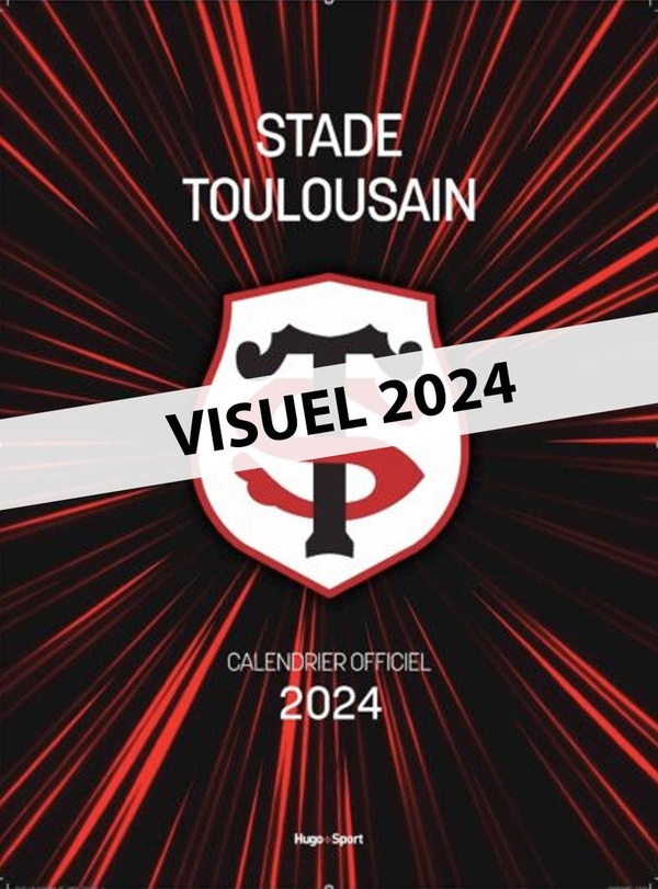 CALENDRIER MURAL STADE TOULOUSAIN 2025