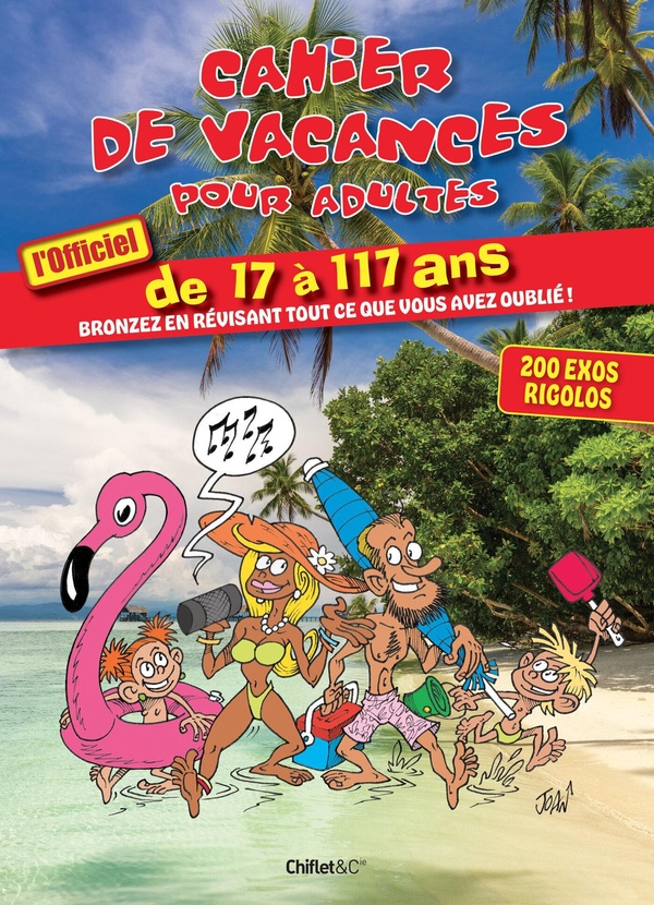 CAHIER DE VACANCES POUR ADULTES L'OFFICIEL - 2025