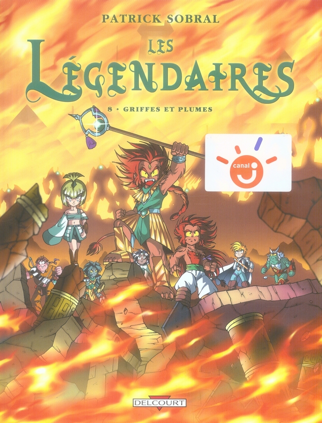 LES LEGENDAIRES T08 - GRIFFES ET PLUMES