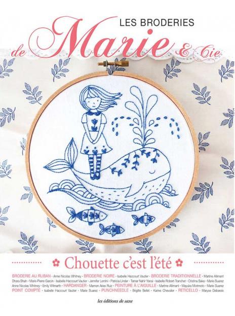 LES BRODERIES DE MARIE & CIE - CHOUETTE C'EST L'ETE