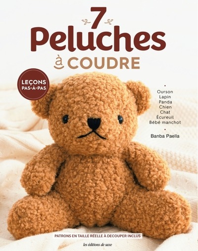 7 PELUCHES A COUDRE