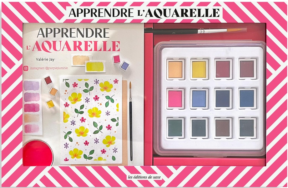 COFFRET APPRENDRE L'AQUARELLE