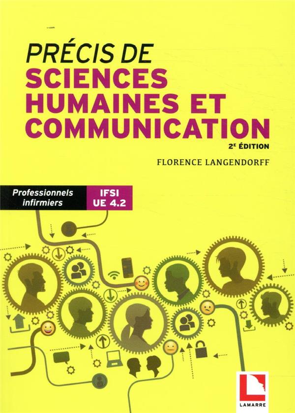 PRECIS DE SCIENCES HUMAINES ET COMMUNICATION - PROFESSIONNELS INFIRMIERS ET IFSI UE 4.2