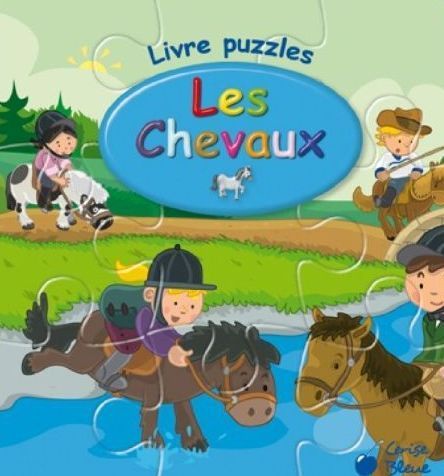 CHEVAUX (LES) (LIVRE PUZZLES)