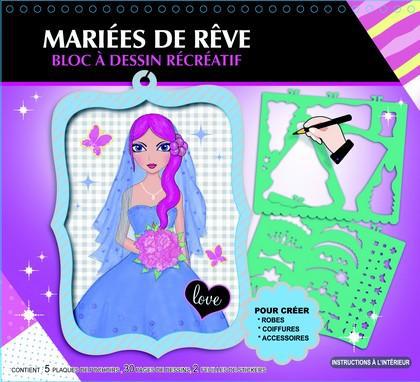 MARIEES DE REVE BLOC A DESSIN RECREATIF