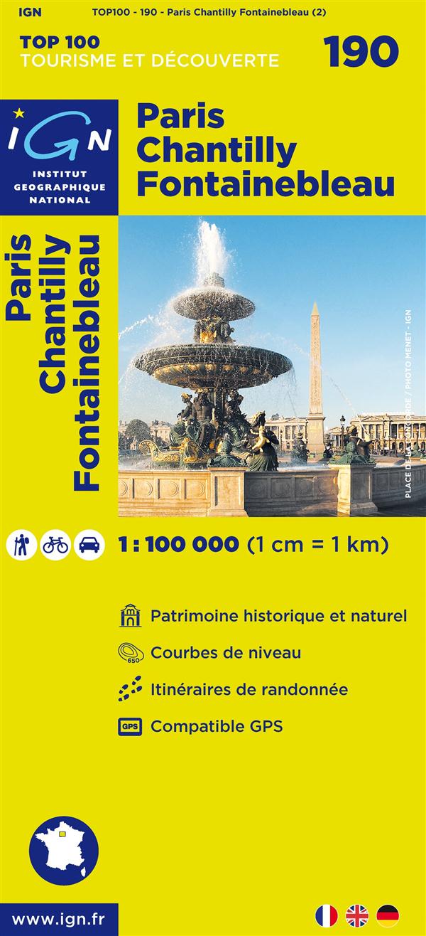 **PARIS/CHANTILLY/FONTAINEBLEAU