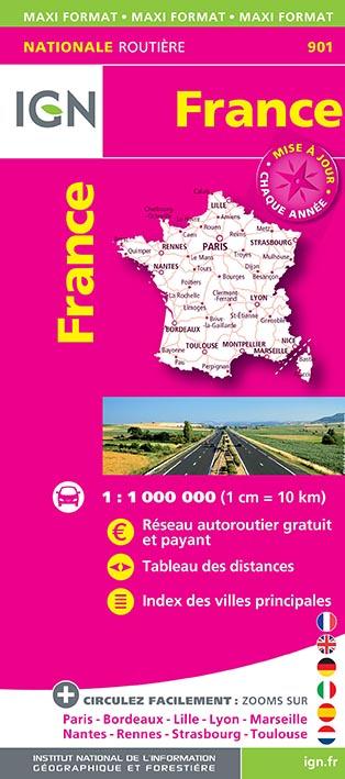 901 FRANCE ROUTES AUTOROUTES 2016