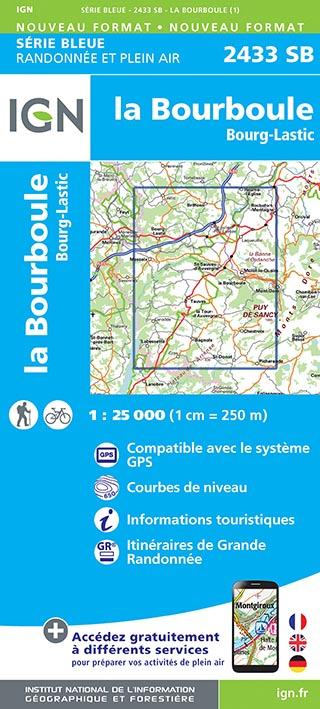 2433SB LA BOURBOULE  BOURG-LASTIC