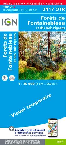 2417OTR FORET DE FONTAINEBLEAU FORET DES 3 PIGNONS