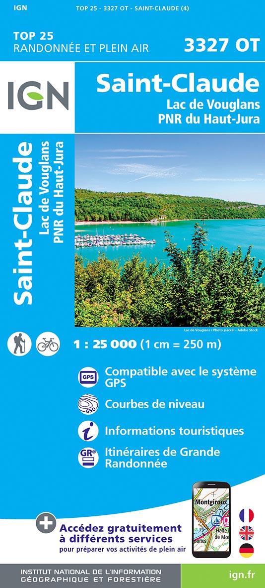 3327OT SAINT CLAUDE LAC DE VOUGLANS