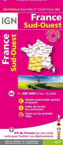 803 FRANCE SUD-OUEST RECTO/VERSO