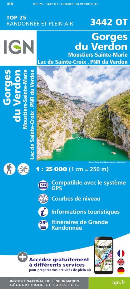 3442OT GORGES DU VERDON - MOUSTIERS