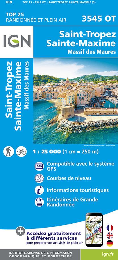 3545OT SAINT TROPEZ - SAINTE MAXIME MASSIF DES MAURES