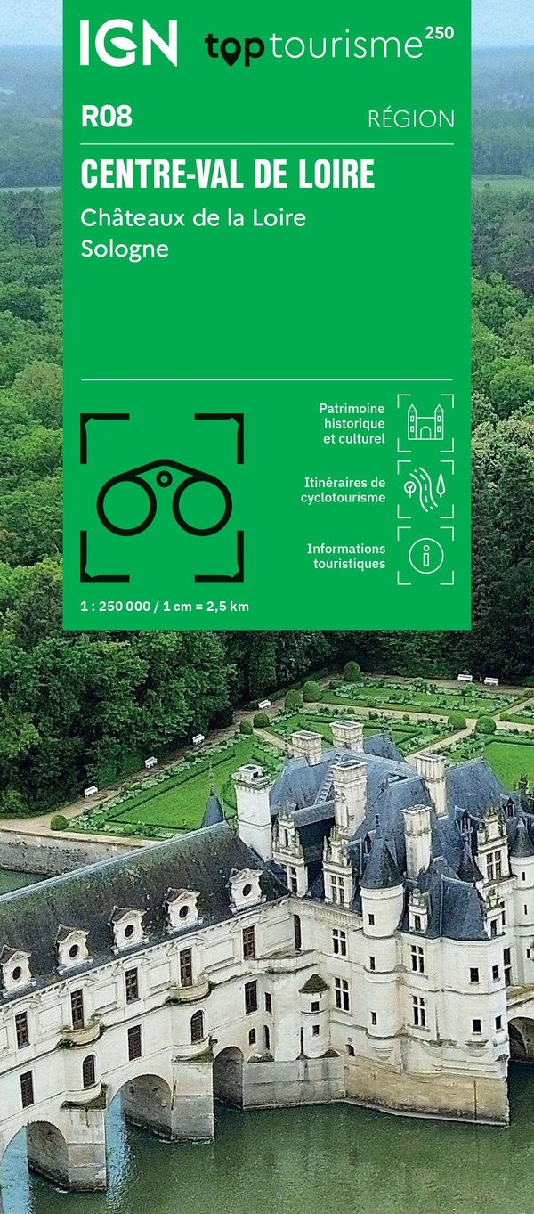 TOP250R08 - CENTRE VAL DE LOIRE CHATEAUX DE LA LOIRE / SOLOGNE