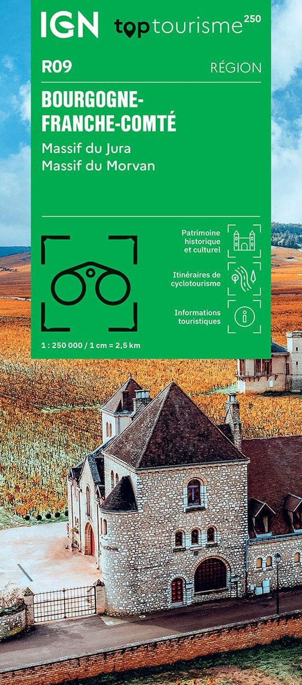 TOP250R09 - BOURGOGNE FRANCHE-COMTE MASSIF DU JURA / MASSIF DU MORVAN