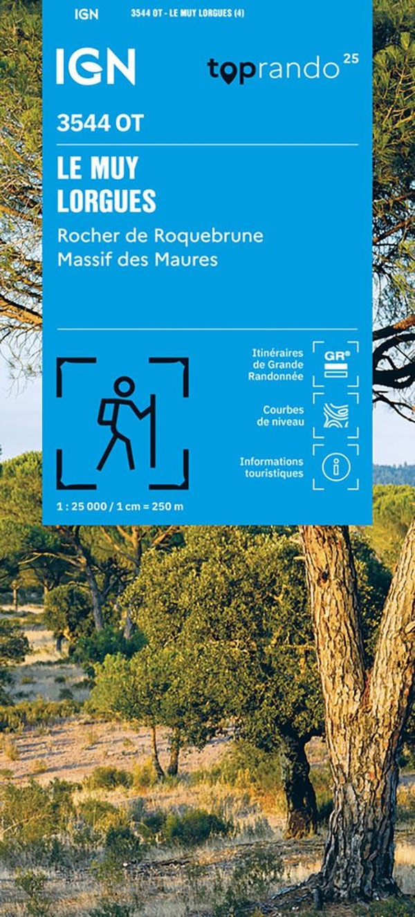 3544OT LE MUY - LORGUES MONTAGNE DE ROQUEBRUNE