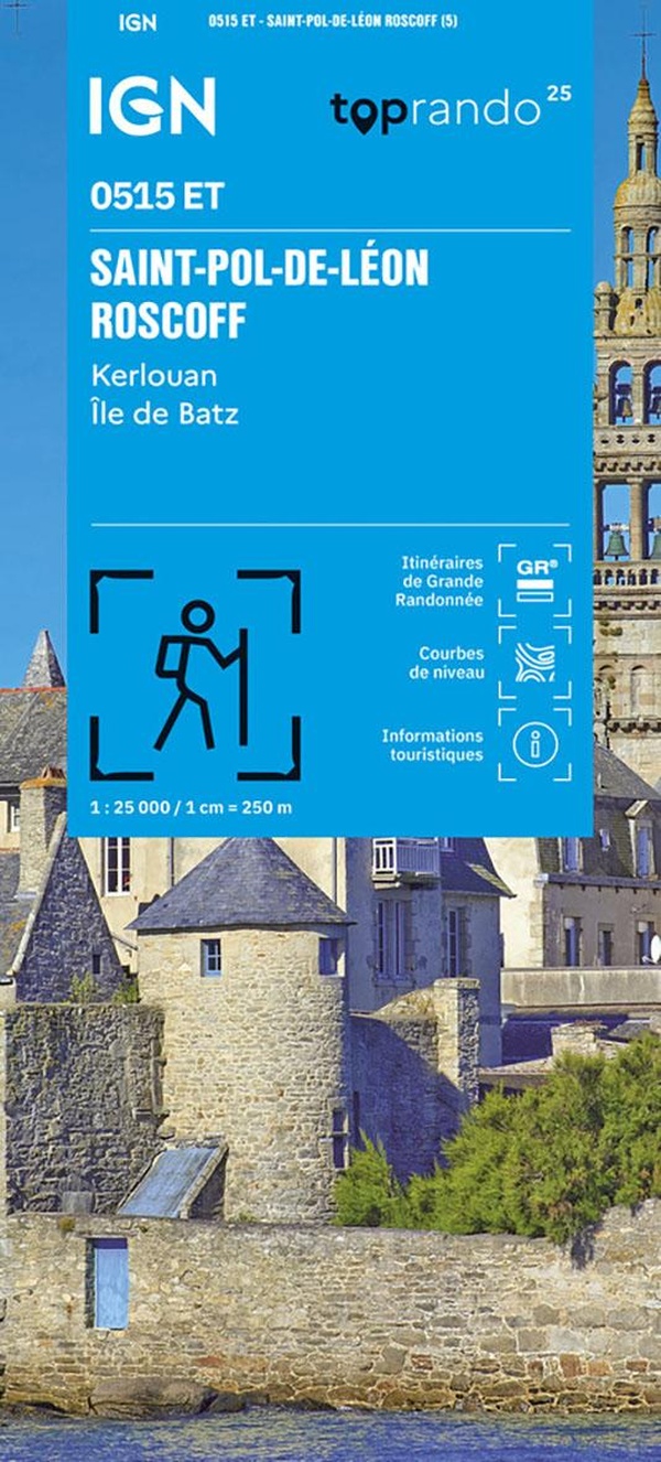 0515ET SAINT POL-DE-LEON, ROSCOFF, KERLOUAN ILE DE BATZ / RECTO