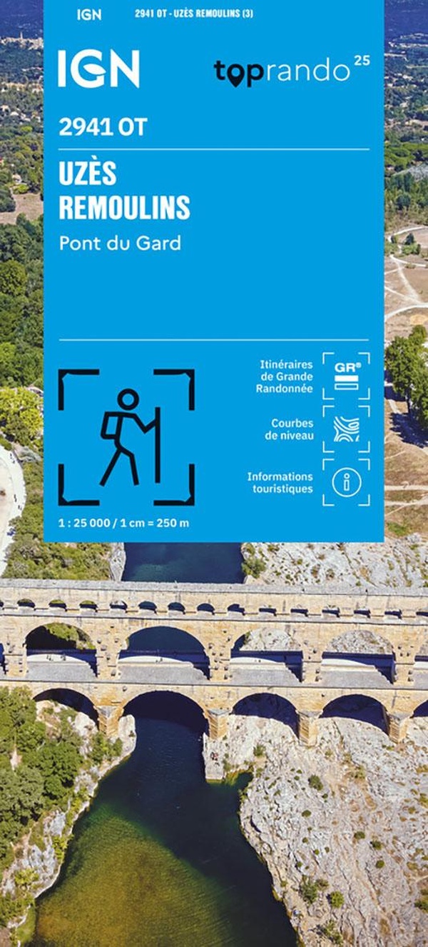 2941OT UZES REMOULINS PONT DU GARD RECTO