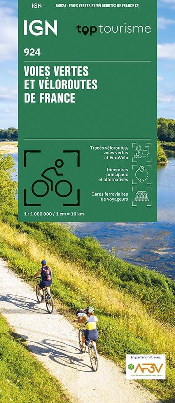 924 - VELOROUTES ET VOIES VERTES DE FRANCE