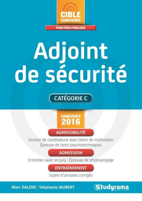 ADJOINT DE SECURITE