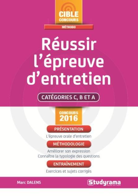 REUSSIR L'EPREUVE D'ENTRETIEN