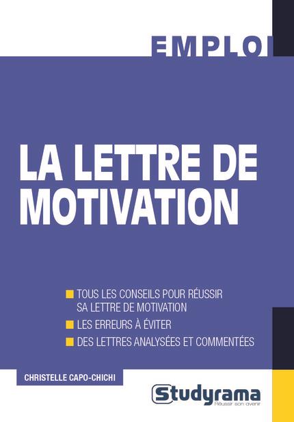LA LETTRE DE MOTIVATION