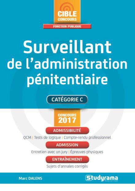 SURVEILLANT DE L'ADMINISTRATION PENITENTIAIRE