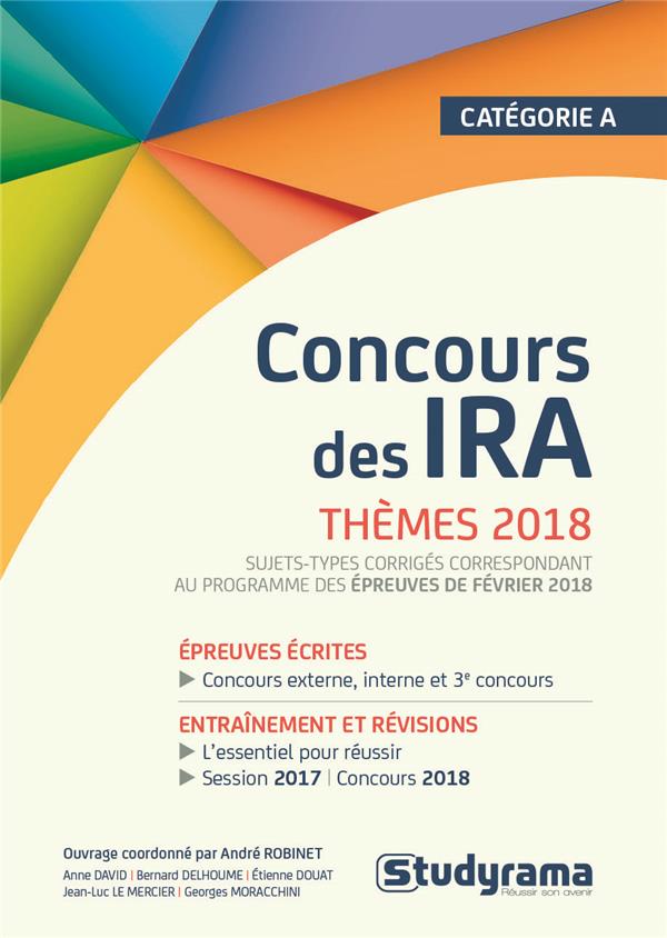 CONCOURS DES IRA THEMES 2018