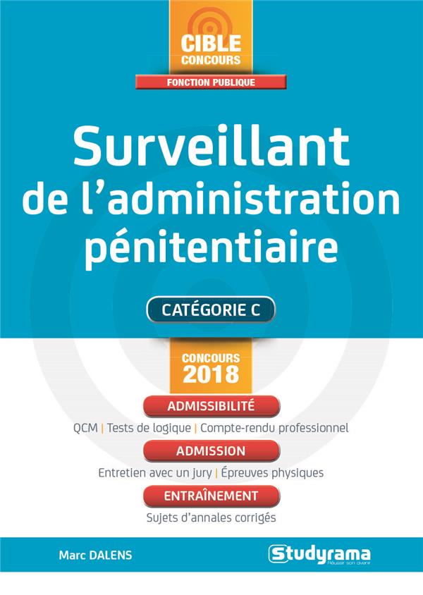 SURVEILLANT DE L'ADMINISTRATION PENITENTIAIRE 2018