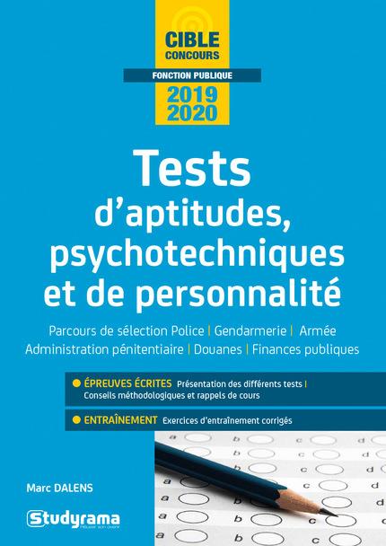 TESTS D'APTITUDES PSYCHOTECHNIQUES ET DE PERSONNALITE