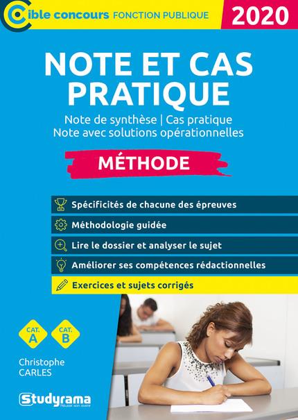 NOTE ET CAS PRATIQUE 2020 METHODE