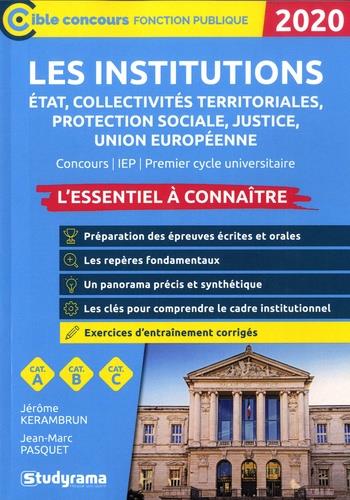 LES INSTITUTIONS ETAT, COLLECTIVITES TERRITORIALES, PROTECTION SOCIALE 2020