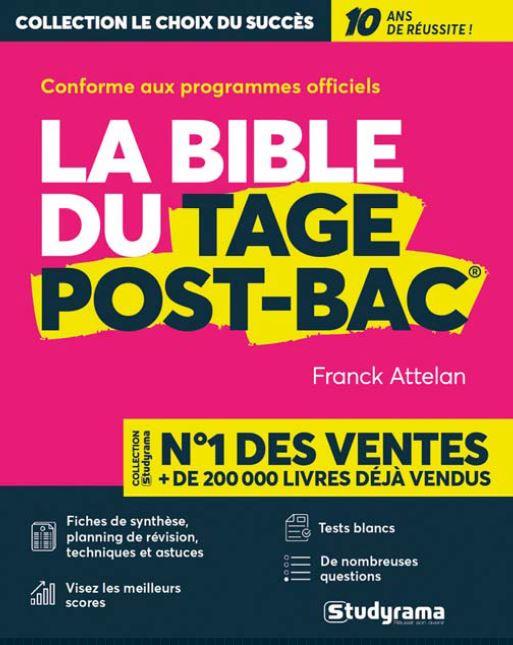 LA BIBLE DU TAGE POST BAC