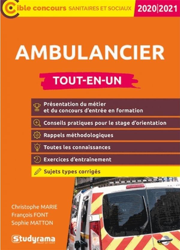 AMBULANCIER TOUT-EN-UN 2020/2021