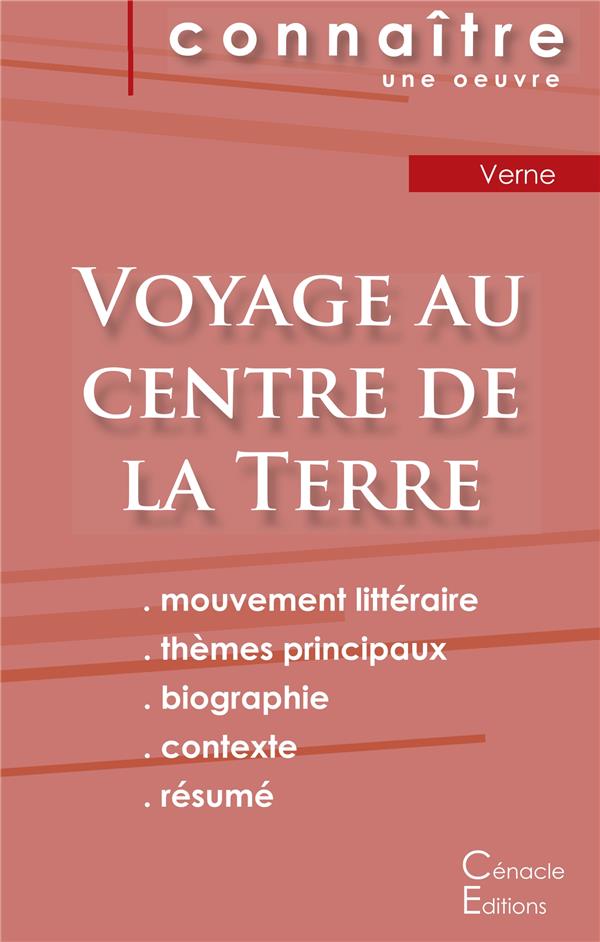 FICHE DE LECTURE VOYAGE AU CENTRE DE LA TERRE DE JULES VERNE (ANALYSE LITTERAIRE DE REFERENCE ET RES